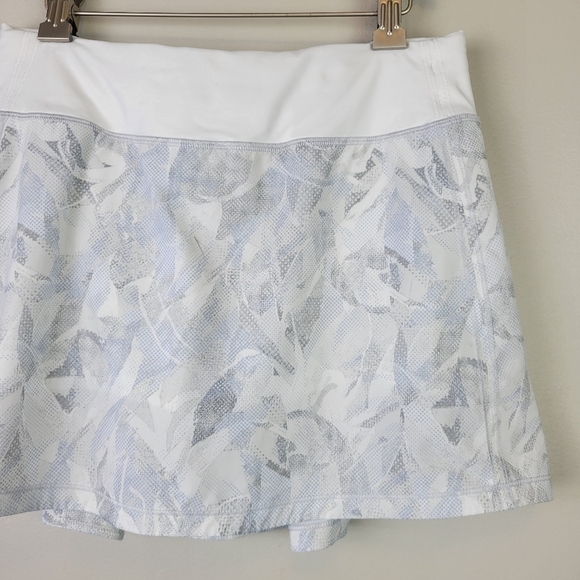 LULULEMON Pace Rival Skirt White 4 Tall - Picture 3 of 11